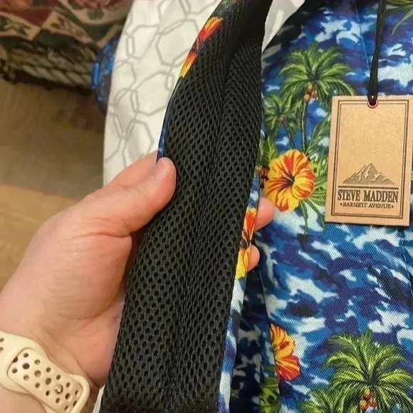 Steve Madden Tropical Print Backpack - Picture 6 of 16